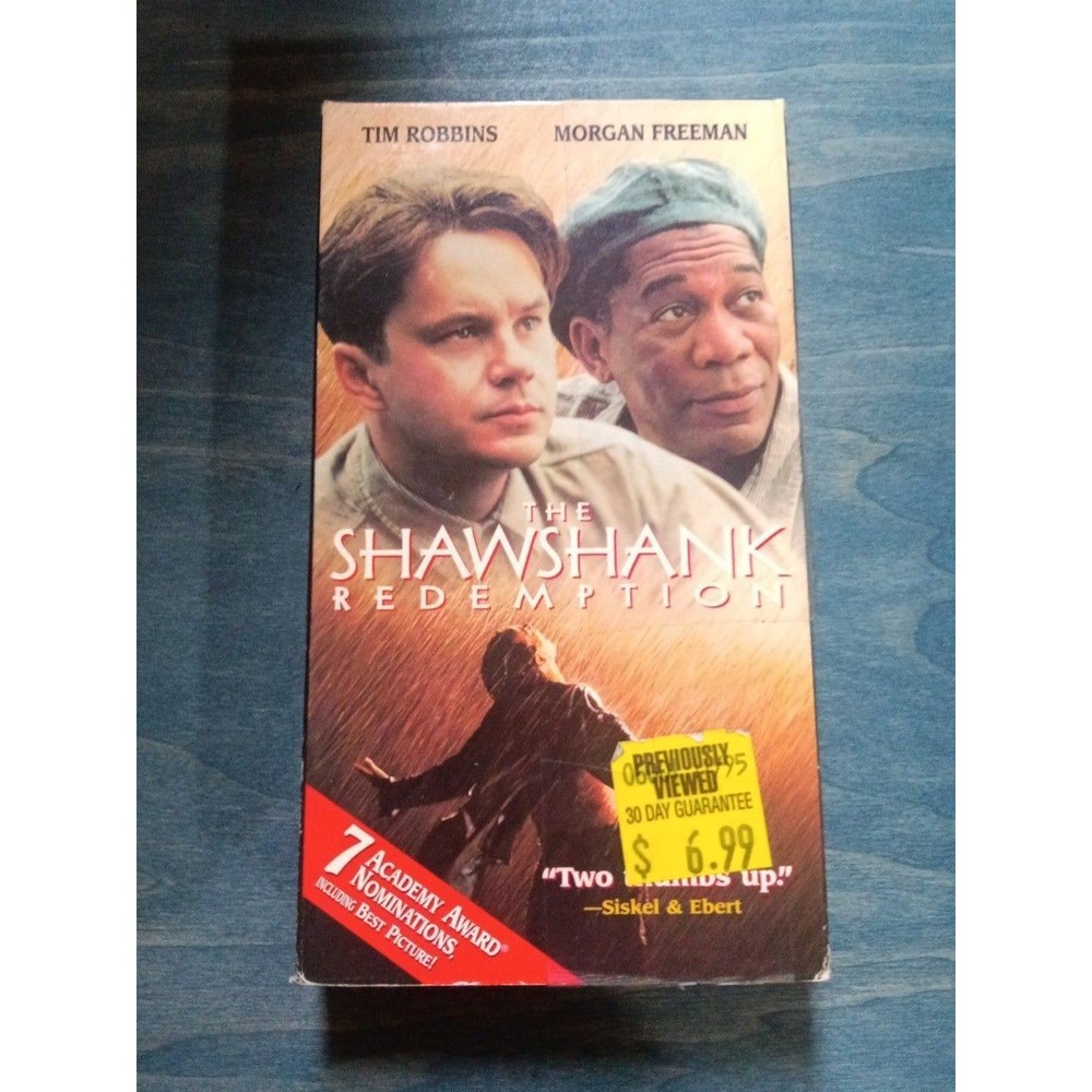 The Shawshank Redemption VHS